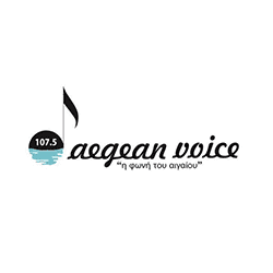 107.5 Aegean Voice Logo