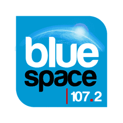 107.2 Blue Space Logo