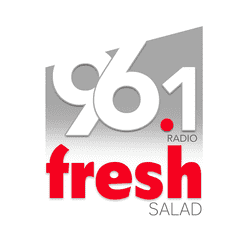 96.1 Fresh Salad Logo