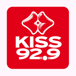 92.9 Kiss FM Logo