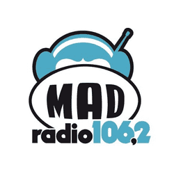 106.2 MAD Radio Logo