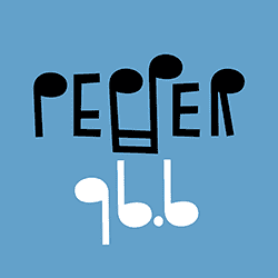 96.6 Pepper Logo