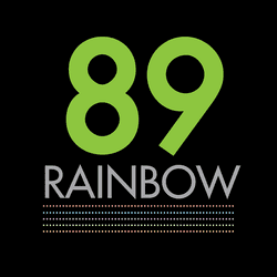 89.0 Rainbow Logo