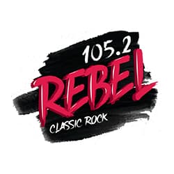 105.2 Rebel FM Logo