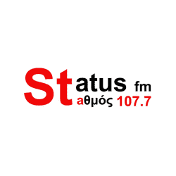 107.7 Status FM Logo