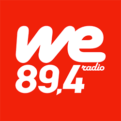 89.4 We Radio Logo