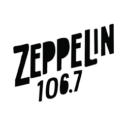 106.7 Zeppelin Logo